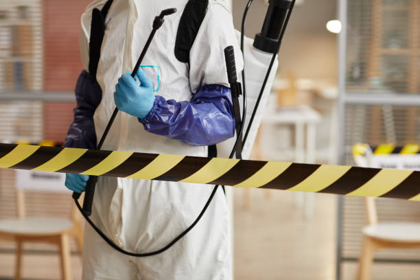 Professional Hoarding Cleanup technician working in Milford, NJ